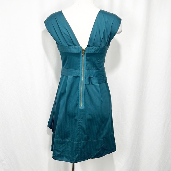MARC by Marc Jacobs Sleeveless Square Neckline Fit and Flare Teal Dress size 0 - Picture 5 of 14
